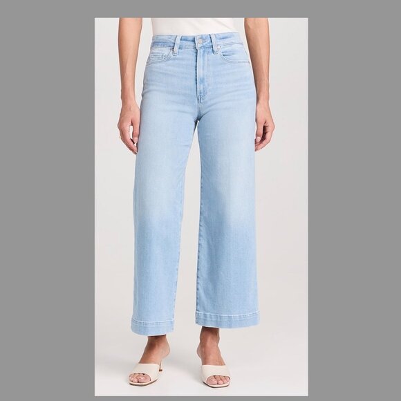 PAIGE Anessa Wide Leg Jean - Martini Size 25 - Picture 2 of 9